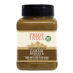Pride of India | Garam Masala Ground | Warming Spice Blend for Variety of Dishes | Flavorful Mix for Curries and Pilafs | Easy to Use | deal for Non- (size: 6 oz)